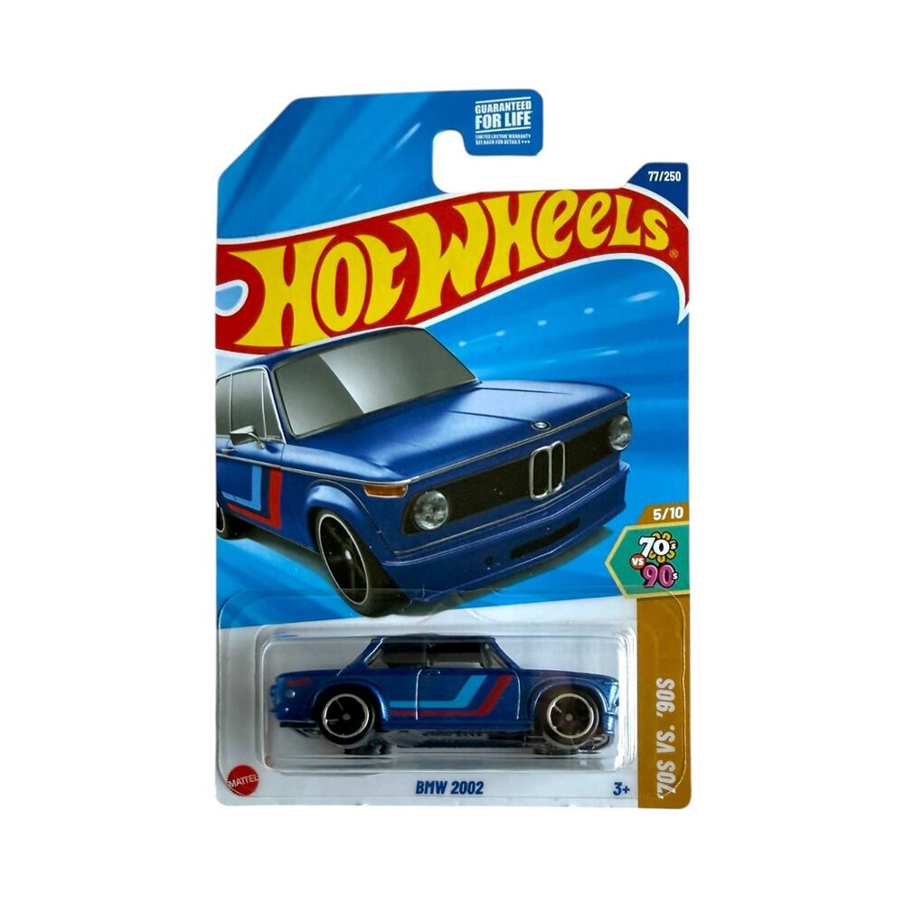 Hot Wheels BMW 2002 Blue & Yellow HW ’70s vs ’90s Lot (2 Cars) - Picture 2 of 13